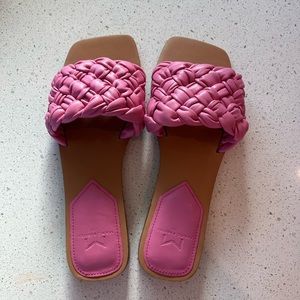 Marc Fisher Pink Reanna Slide Sandal